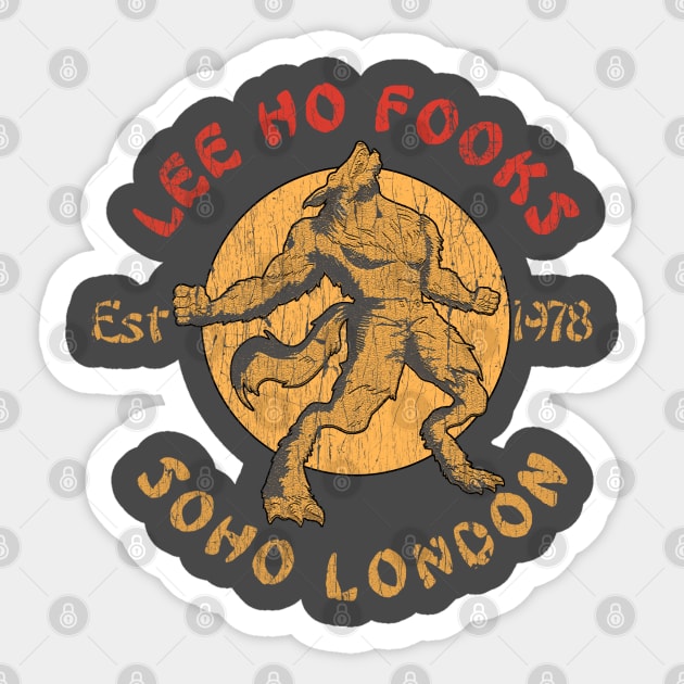 Lee Ho Fooks Est 1978 Sticker by Xposure